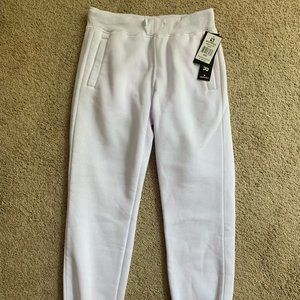 White Joggers (never worn)